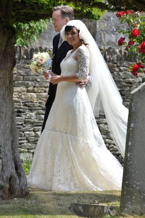 dior wedding dress lily allen